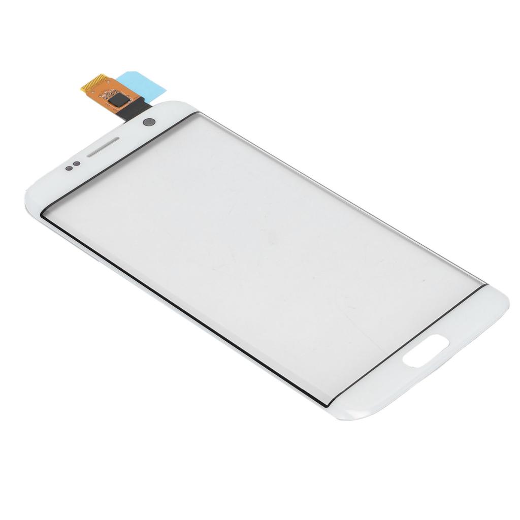 Náhradní sklo digitalizátoru dotykové obrazovky pro Samsung Galaxy S7 Edge s nástroji, stříbrné