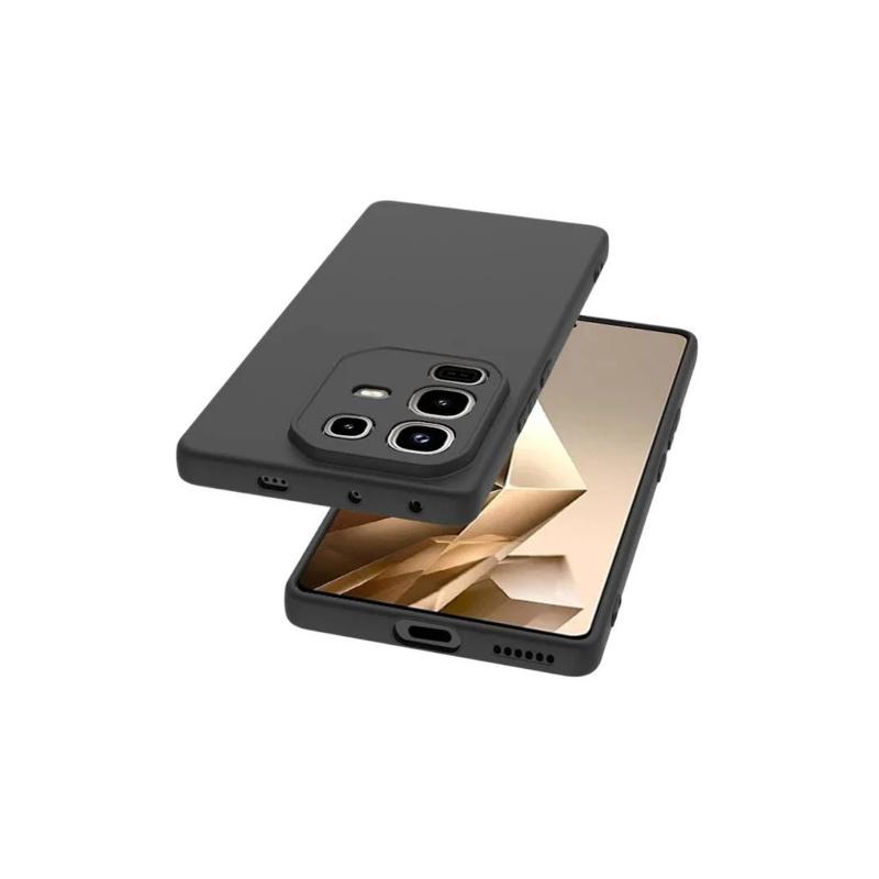For Infinix Note 50X 5G Case X6857B For InfinixNote50X Note50X 50 X TPU Soft Slim Black Matte Silicone Back Cover Bumper Carcase