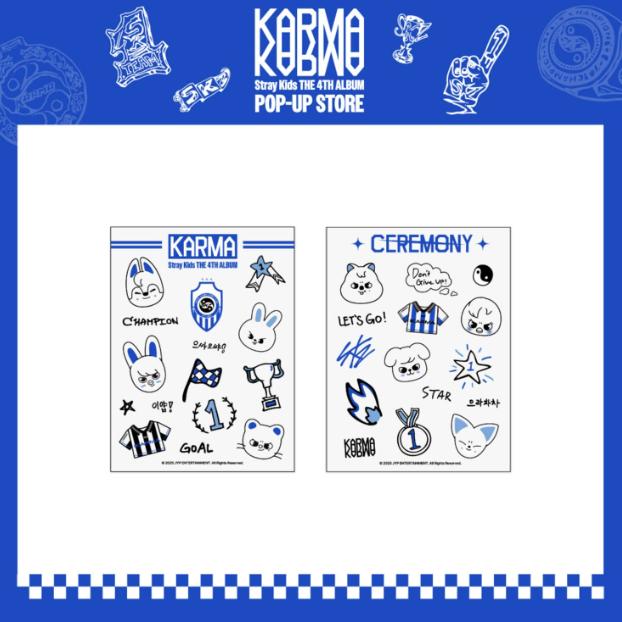 

Предзаказ Stray Kids POP-UP Store KARMA Наклейка-тату