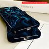 2DFlat Blue Flow Abstract Design Phone Case All inclusive film hard iPhone case, compatible with iPhone 18 Pro Max 17 16 15 14 13 12 11