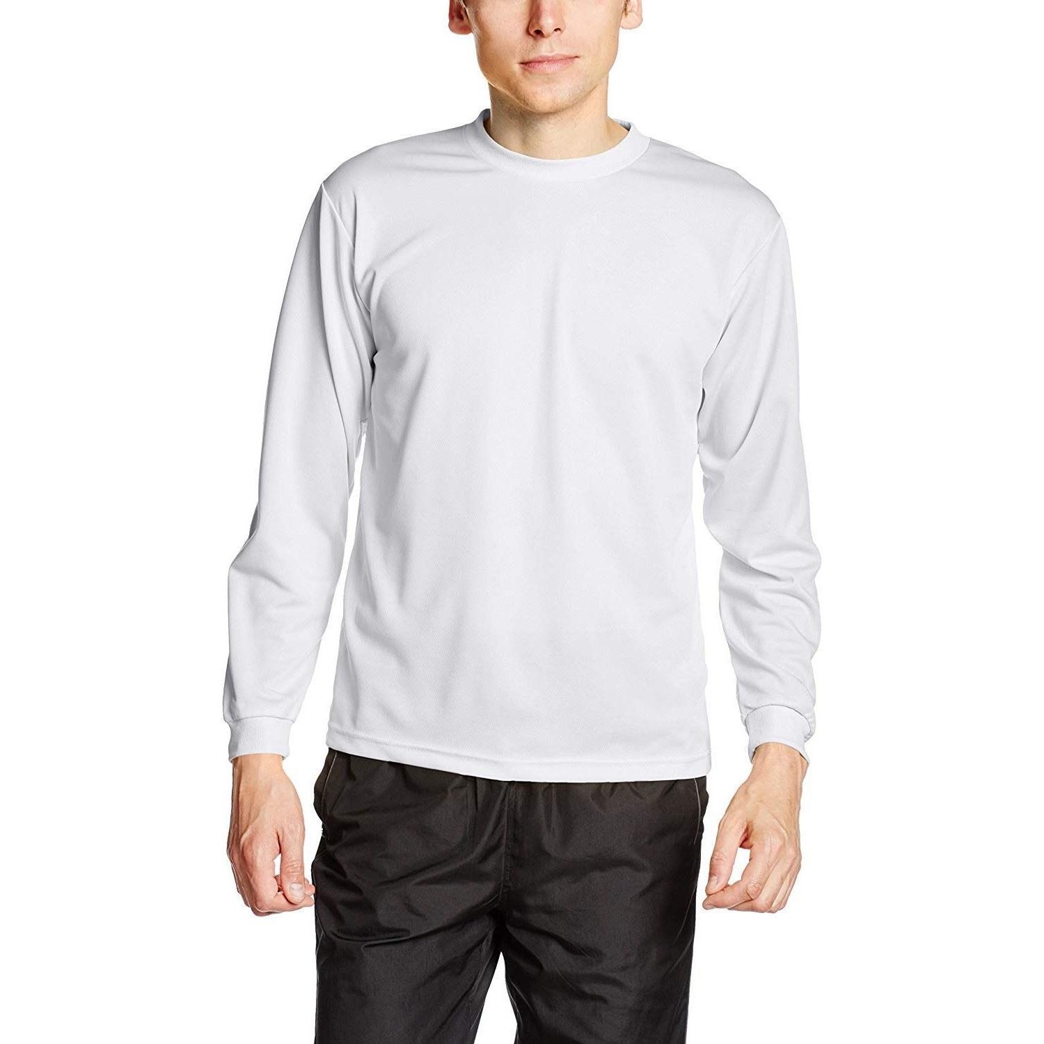 Glimer Long Sleeve 4.4 Ounce Dry T-Shirt Crew Neck 00304-ALT
