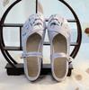 Bingning 2024 Retro Chinese Qipao Embroidered Cloth Shoes