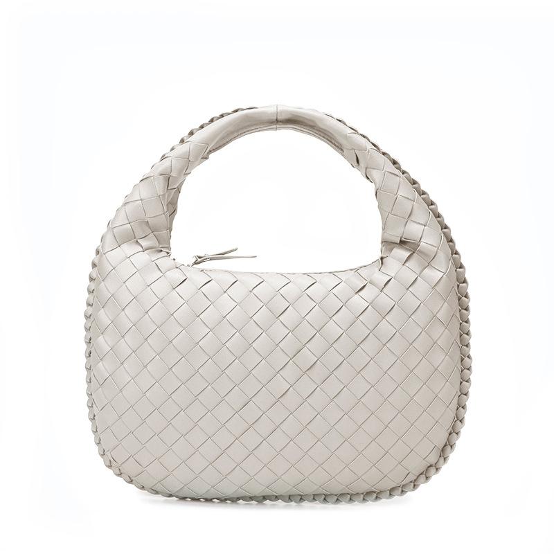 Women's Woven Bag, European and American Retro Vegetable Basket, Underarm Bag, Hand Bag, Shoulder Bag