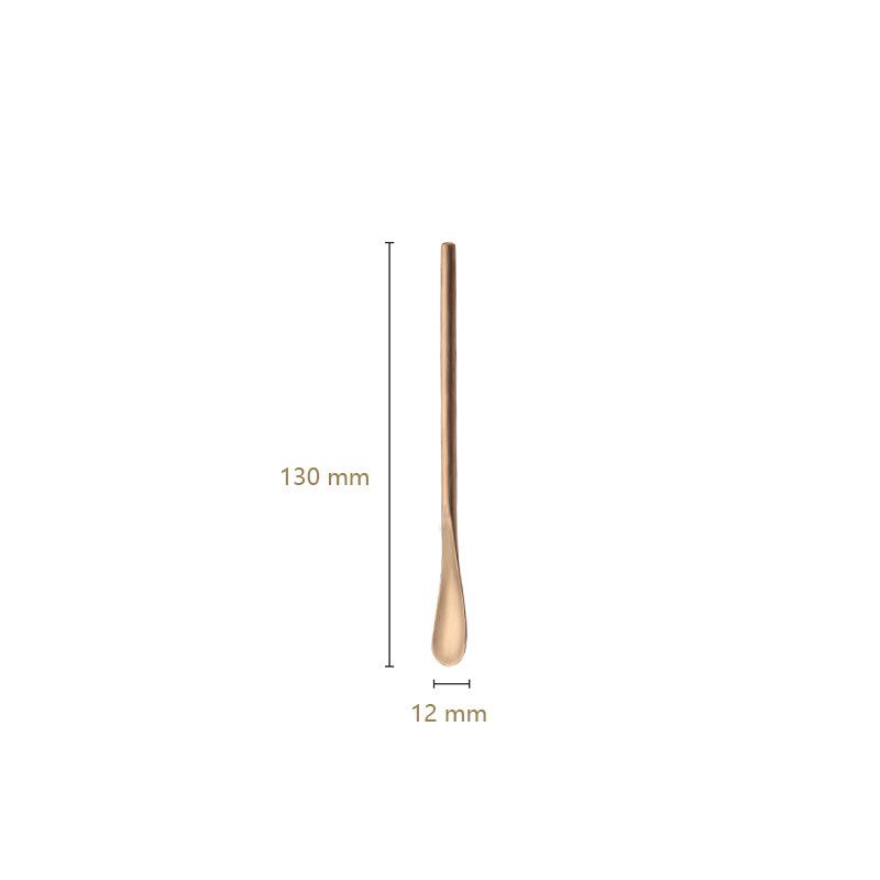 1PC Long Handle Teaspoon 304 Stainless Steel Mixing Spoon Tableware Coffee Tea Spoons Dessert Ice Cream Scoop Bar Tools