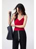 Damen Sommer Tencel Lyocell V-Ausschnitt Camisole - 260g Ärmelloses Rückenfreies Oberteil im Sanften Stil