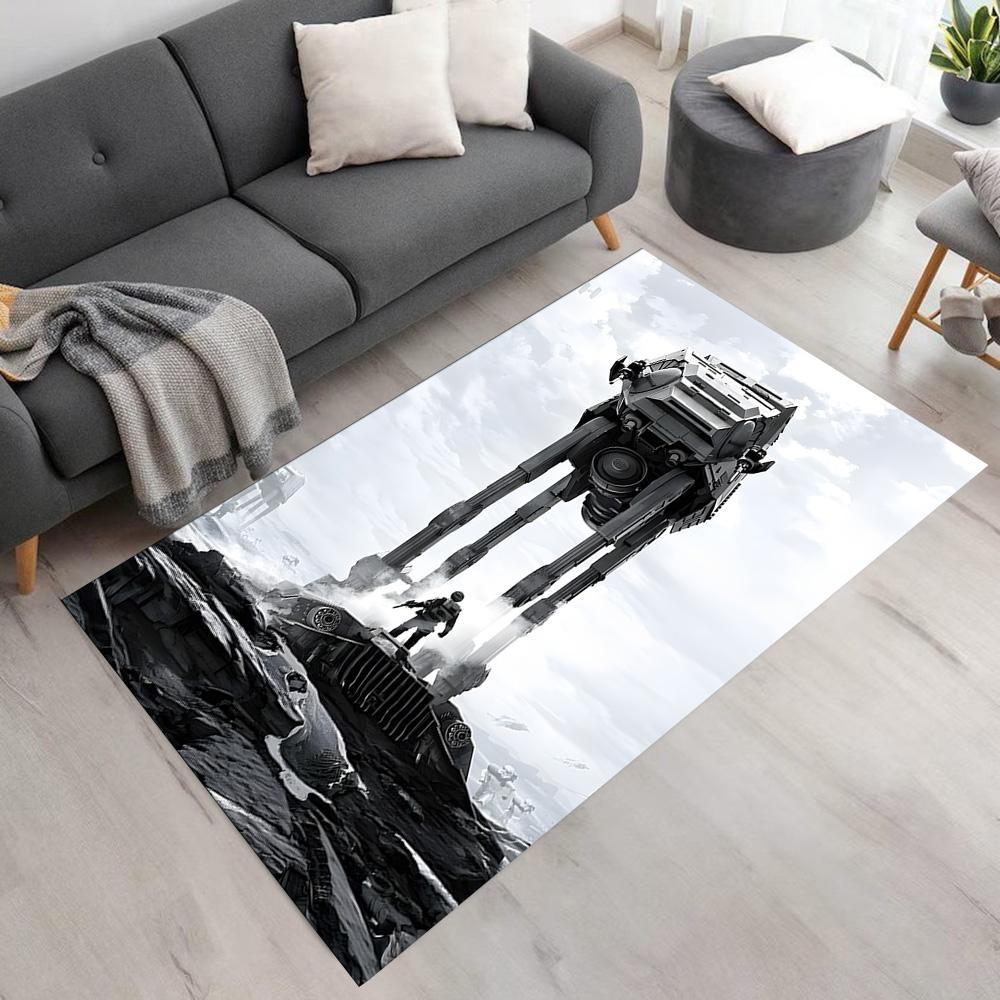Star Wars Carpet Design for Dormitory Living Rooms Kitchen Hallway Anti-slip Rug Anime Office Decor Spiritual Gift