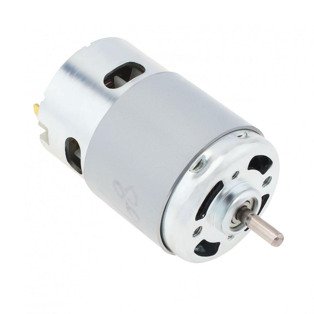 795 895 DC Motor 12 /24V 3000-12000RPM Yüksek Torklu Elektrik Motoru Elektrikli Alet/Kendin Yap Küçük Matkap için Çift Bilyalı Rulmanlı