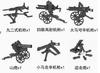 Zweiter Weltkrieg Artillerie Bausteine Militär Krieg Spezialkräfte Humanoide Puppen Deutsche Mini Charakter Spielzeuge, Geburtstagsgeschenke,