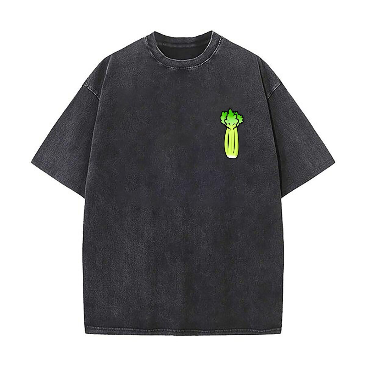 

New Celery Sticks Mens Summer Tshirt Cotton Vintage Washed TShirts S