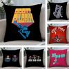 Cartoon S-Scott P-Pilgrim Pillow Case Plush Fabric Soft Double Sided Print Home Sofa High Quality Cushion Cover Throw