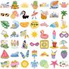 50 Cartoons Summer Chill Vibes Graffiti Stickers Decorate Guitar Notebook Suitcase DIY