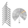 Guitar Luthier Tool Kit Guitar Setup Kit with 9 RADIUS Gauges 32 Blades Feeler Gauges For Repair Care