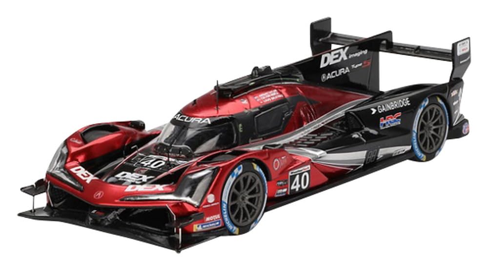 

TSM MODEL Scale Acura GTP IMSA Sebring 12 Hours 2024 Winning Car Wayne Taylor Racing with Andretti Finished Model TSM430820 1/43 ARX-06 #40