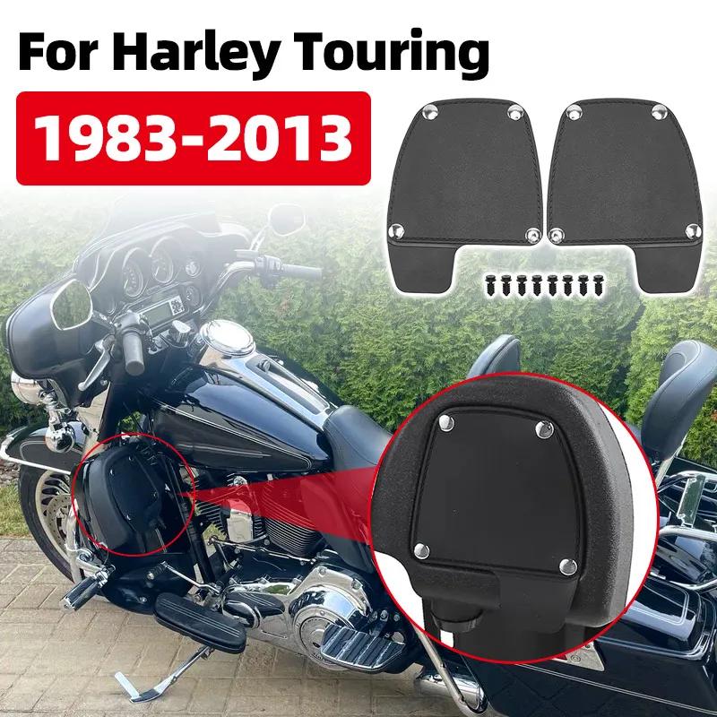 Motorcycle ABS Lower Fairing Locking Glovebox Cover For Harley Touring Street Electra Road Glide Road King Ultra Classic 83-13