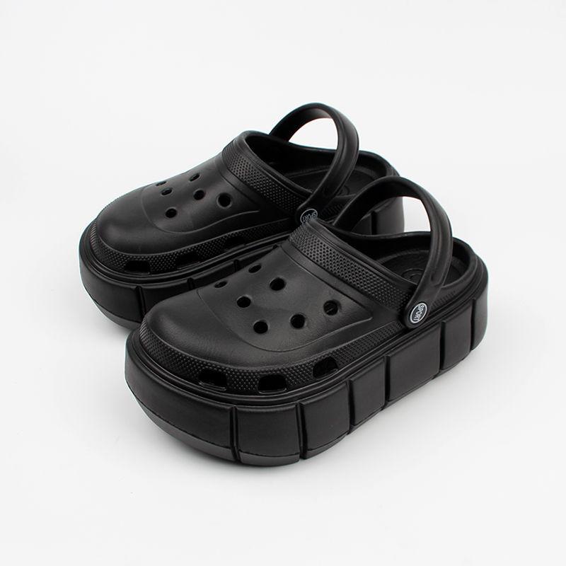 New High Platform Slippers Women's Elevator Fur Mules Shoes Woman Chunky Slides Increase Shoes Girl Garden Clogs Plush Slippers