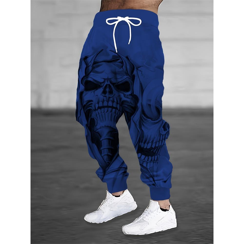 Men's Oversized Loose Sweatpants Autumn Comfortable Breathable Fashion Drawstring Pants Trendy Streetwear Drawstring Pants