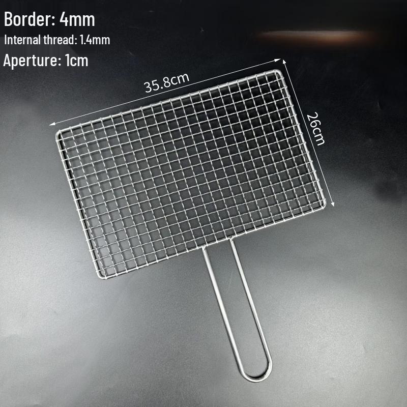 304 Stainless Steel BBQ Grill Grate with Handle