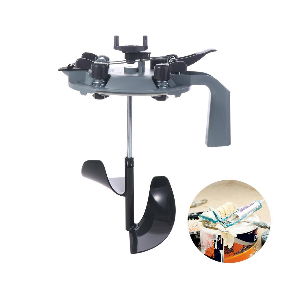 Paint Color Tool 1L/4L Paint Can Lid Mixer Handle ABS Paint Mix Cover Universal Mess-Free Coating Mixing Stirrer Paint
