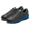 Asics Gel-Quantum 360 7 Comfortable Synthetic Leather Shock Absorbing Durable Low-Top Running Shoes Men sneaker Gray Blue Green 1201A813-021