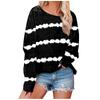 Women's Casual  Solid Color Long Sleeve Top Pullover Sweatshi