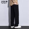 JEEP SPIRIT Men's Corduroy Straight-Leg Casual Pants