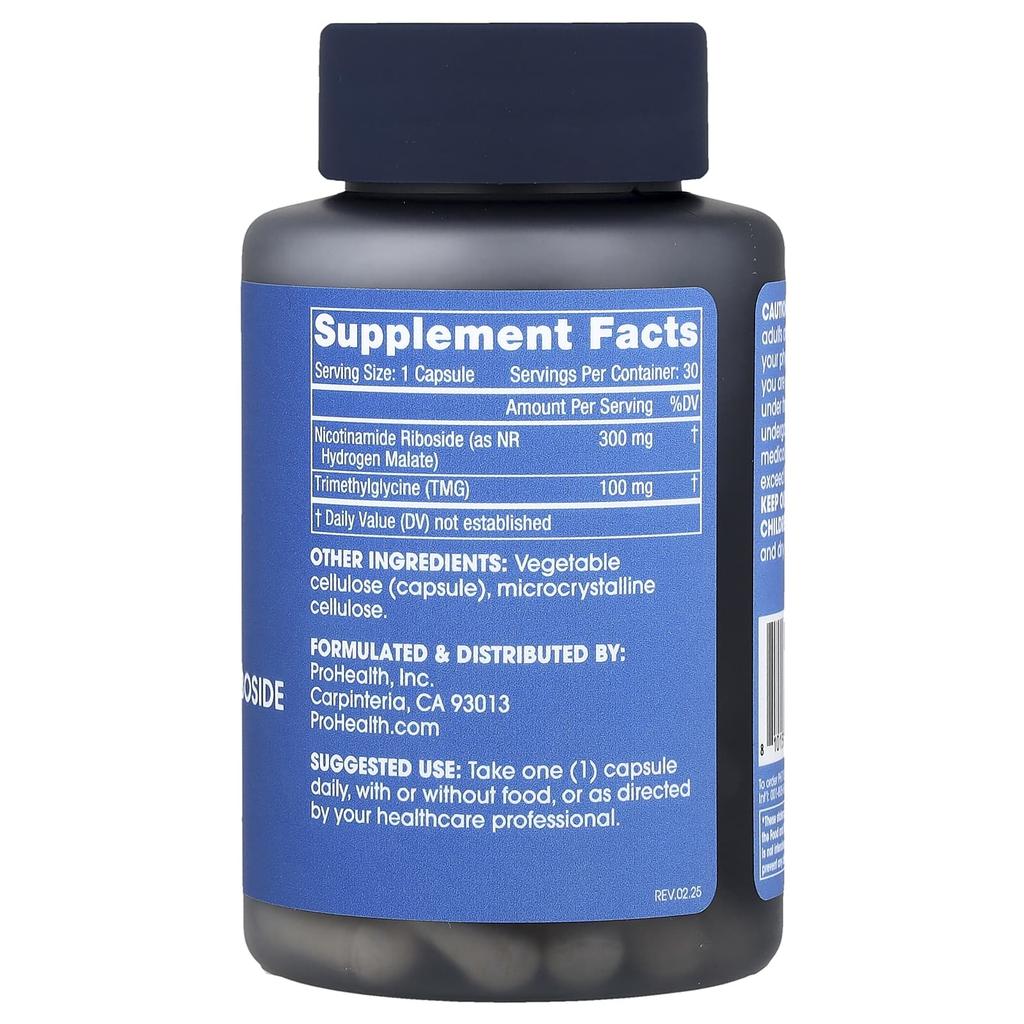 ProHealth Longevity, Niacinamide Riboside Pro 300, 30 Capsules