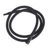 Nylon Braided Inflatable Hose Co2 Gas Passage Air Hose Line 40" Long With Quick Connector 200Psi