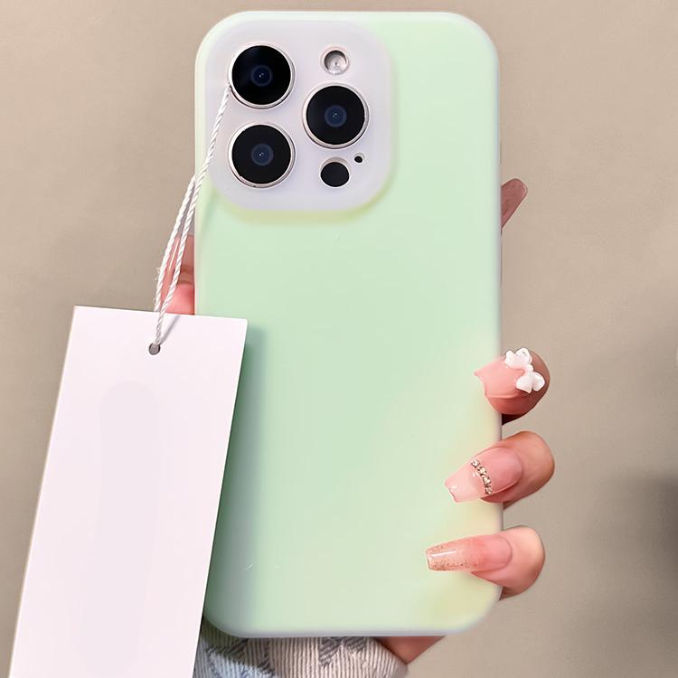 Candy Jelly Color Liquid Silicone Phone Case For iPhone 15 14 Plus 13 12 11 Pro Max Shockproof Bumper Matte Soft Cover