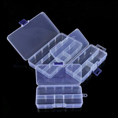 Hot Plastic Organizer Case Accessories Jewelry Beads Container Small Items Sundries Fishing Tools Box Transparent Storage Box