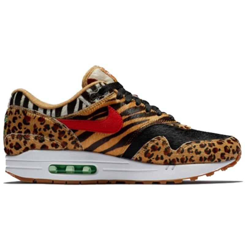 Nike Air Max 1 Atmos Animal Pack 2.0 All Black Box 2018 Sneakers Casual Shoes AQ0928-700
