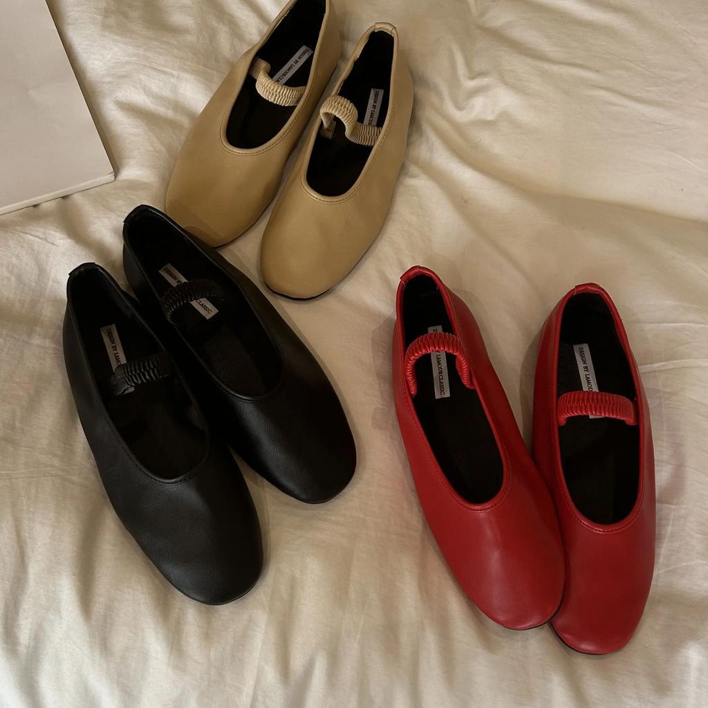Fashion IPPEUM Ballerinas Zapatos Mujer Round Toe Summer Dress Mary Janes Ballet Flats Shoes For Women