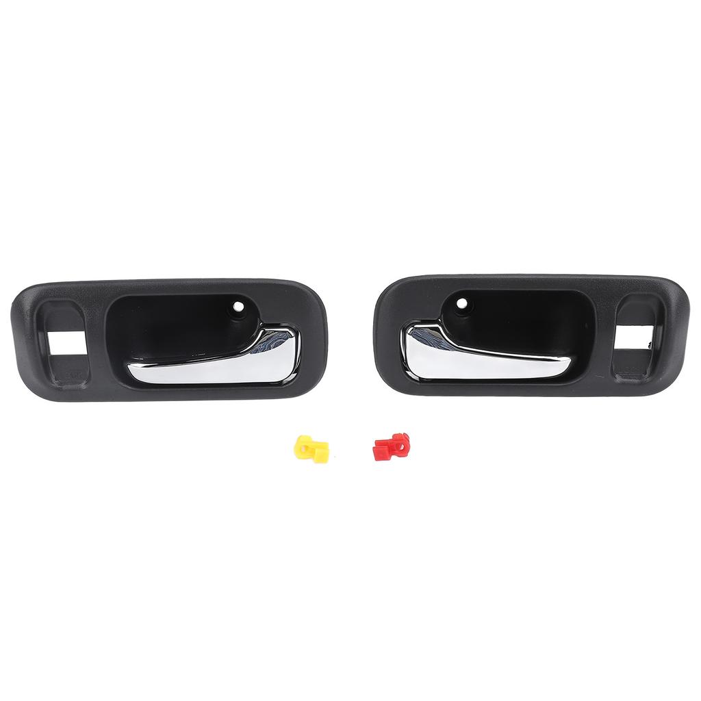 1 Pair Interior Door Handle 72124SX0003ZE Front Rear Comfortable Grip Car Inside Door Handle for CR‑V CRV EX LX SE