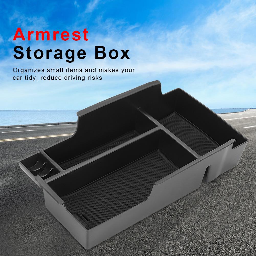 Car Armrest Storage Box, Car Center Console Armrest Storage Box, Tray for 2012-2017