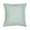 Taie d'oreiller Essential - 63 x 63+5 cm - 100% Coton uni - Celadon