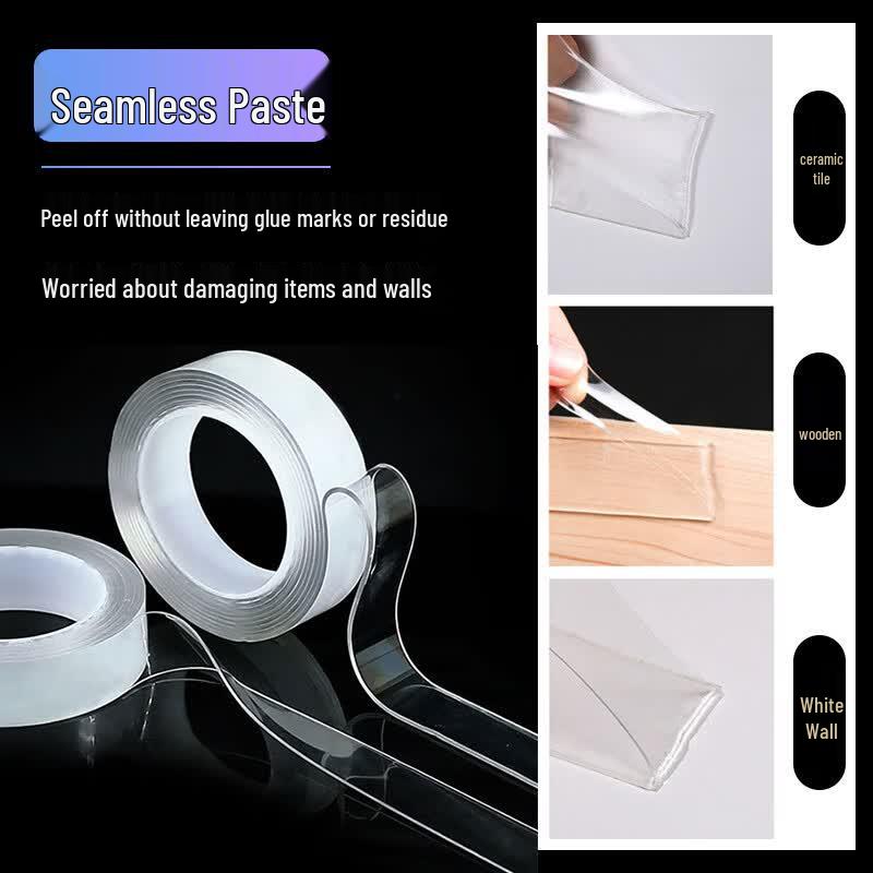Bing Yu Washable Reusable Nano Double-Sided Adhesive Tape