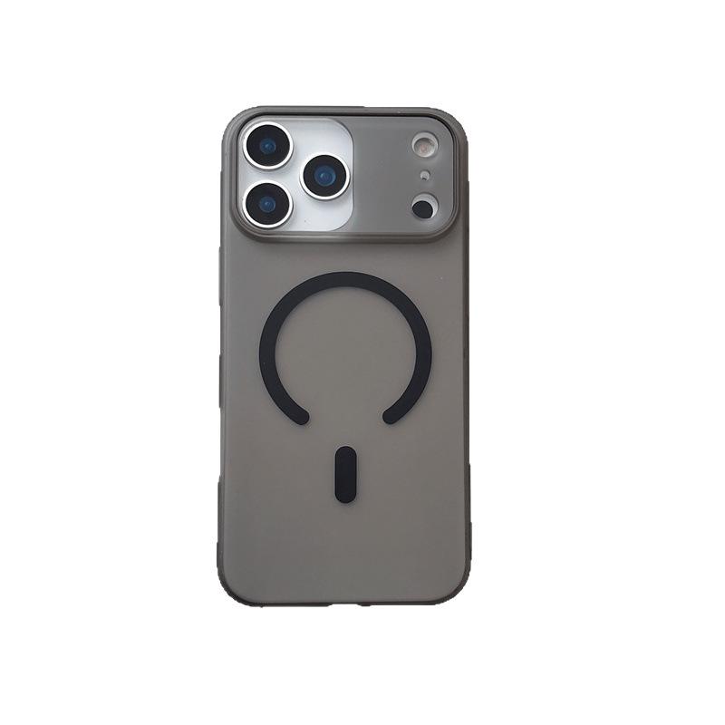 Ice Mist Magnetic Frosted Case for iPhone 17 Pro Max - Semi-transparent, Skin-feel, Hard PC Protective Cover