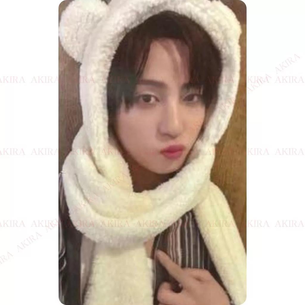 &TEAM 2nd ALBUM Yukiakari UMS POB FUWAFUWA ANIMAL PHOTO CARD OFFICIAL