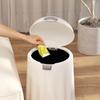 Podivný tvar ducha Odpadkový koš lisovací typ Recyklační koš s víkem Kuchyňský koš na odpadky Jednoduchý úložný koš do obývacího pokoje Koupelnový koš