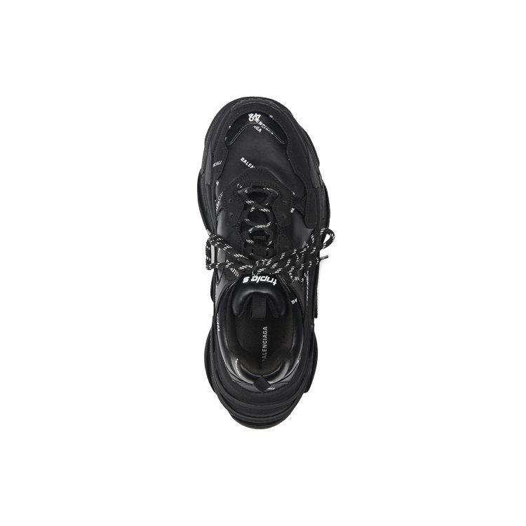 Balenciaga Triple S Sneaker 'Allover Logo Black' 536737W2FA11090
