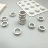 Professional Ring Sizing Tool Kit With 12 Adjustable Plastic Gauges For Accurate Finger Measurement