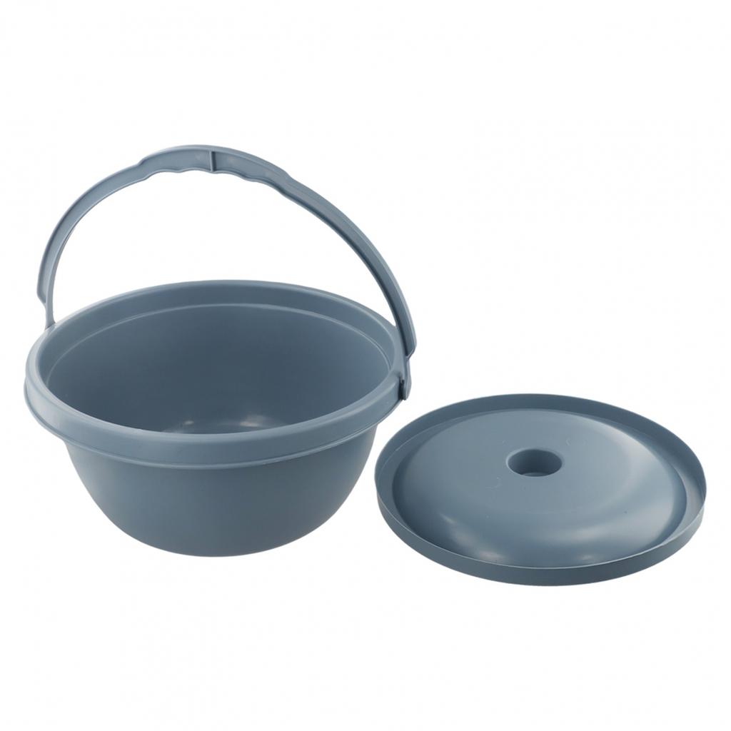 Pregnant Woman Chamber Pot Lid Portable Urinal Pan Service Time
