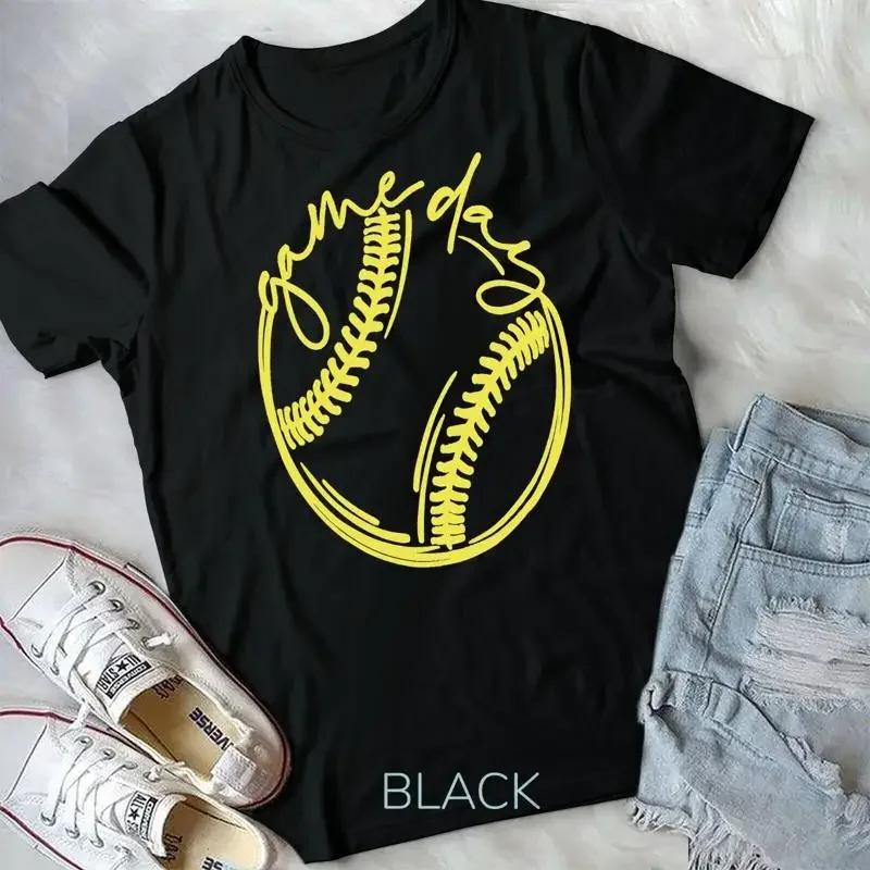 Game Day Baseball Life Softball Life Galaxy Mothers Day Mom Unisex T Shirt Vintage Clothes
