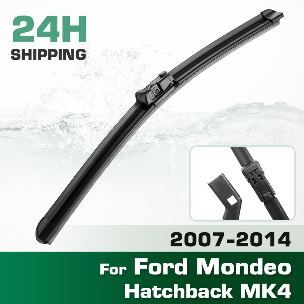 Rear Windshield Wipers Blades,Premium All-Season Wiper Blades Replacement For  Ford Mondeo Hatchback MK4 2007-2014