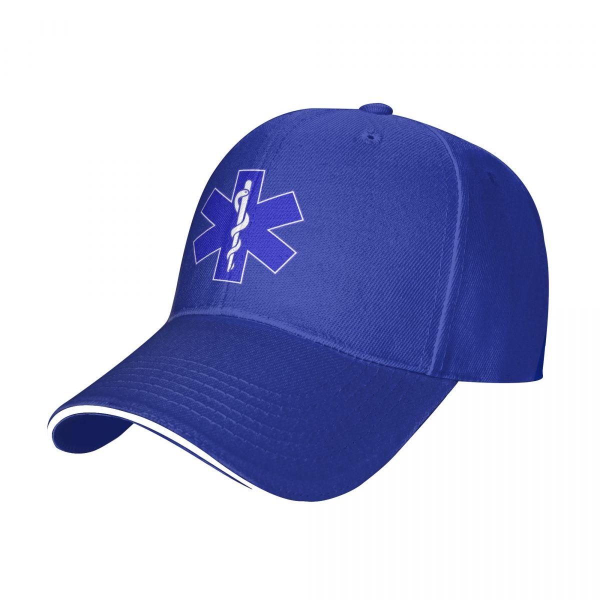 

EMT Emergency Ambulance 1 Fashion Hat Outdoor Sunshade Hat Повсякденний хіп-хоп капелюх регульований поліестеровий рибальський капелюх літній капелюх One Size