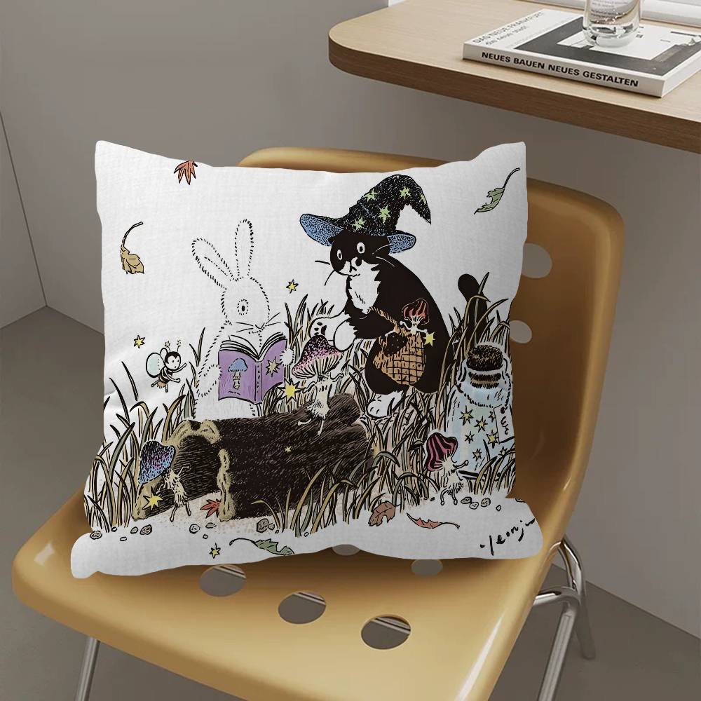 Aesthetic Art Y-Yeonju C-Choi Cushion Cover Car Throw Pillow Case For Sofa Car Christmas Gift 40x40cm 45x45cm