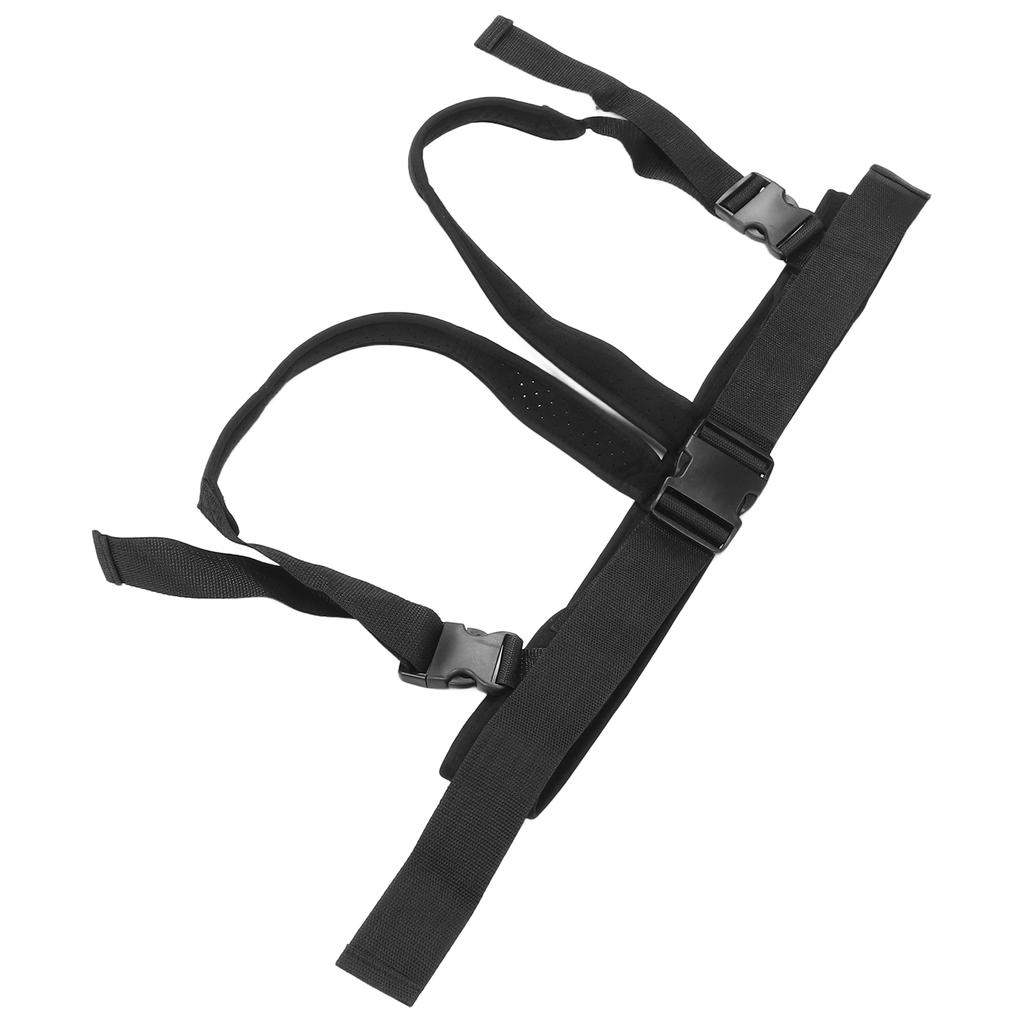Wheelchair Safety Belt Elastic Cushioning OK Fabric Breathable Plastic Steel Buckle Wheelchair Straps