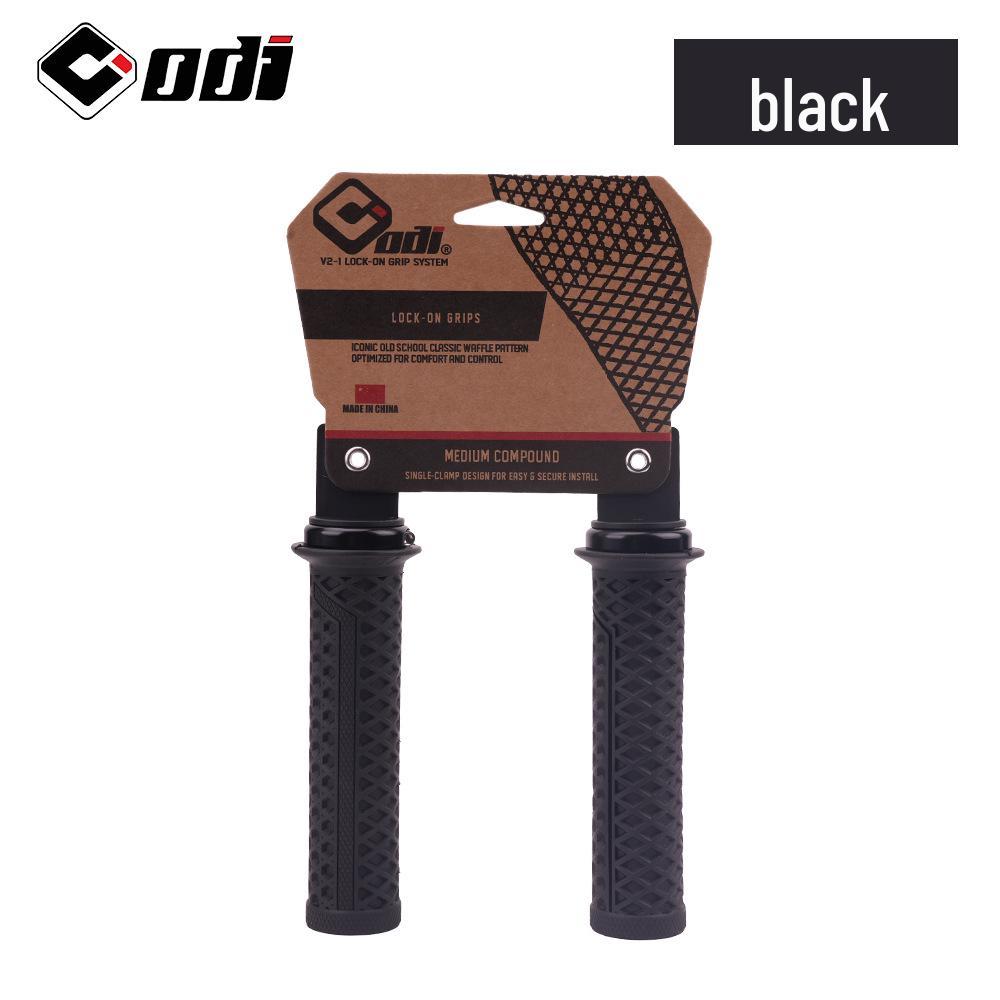 ODI Silikon Lock-On Mountainbike Griffe: Stoßdämpfende & Rutschfeste Universale Lenkergriffe für Offroad- und Dirt Jump Bikes Includes Authentic Hang Tag