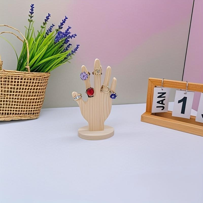 Creative Hand Shape Necklace Bracelet Keychain Pendant Jewelry Organizer Display Holder Rack Ring Organizer Display Rack