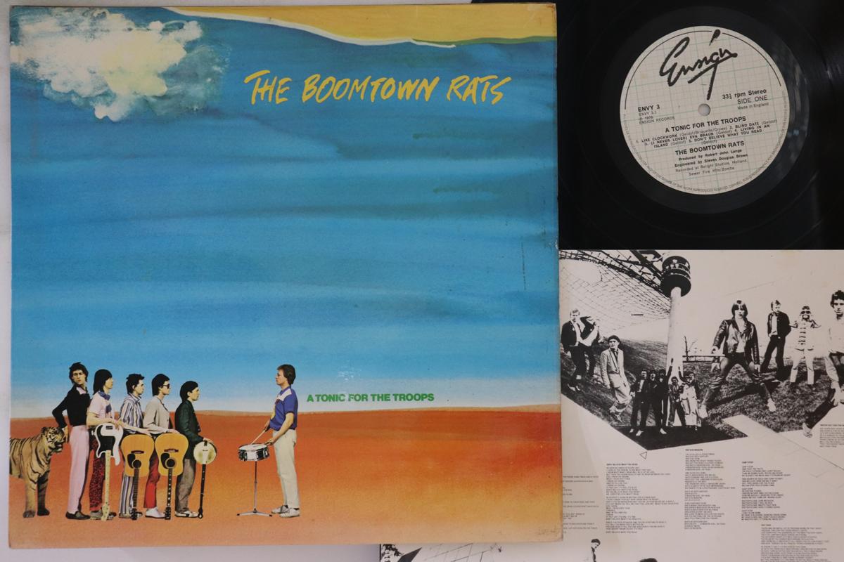 

LP Record BOOMTOWN RATS A Tonic For The Troops ENVY3 ENSIGN 1978 UK Rock Used