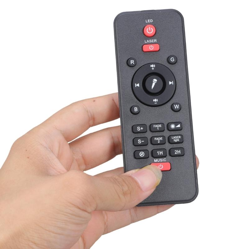 Infrare Remote For Starry Projectors Lamp Adjustable Water Waves Light Mode And Color Projectors Lamp Remotes